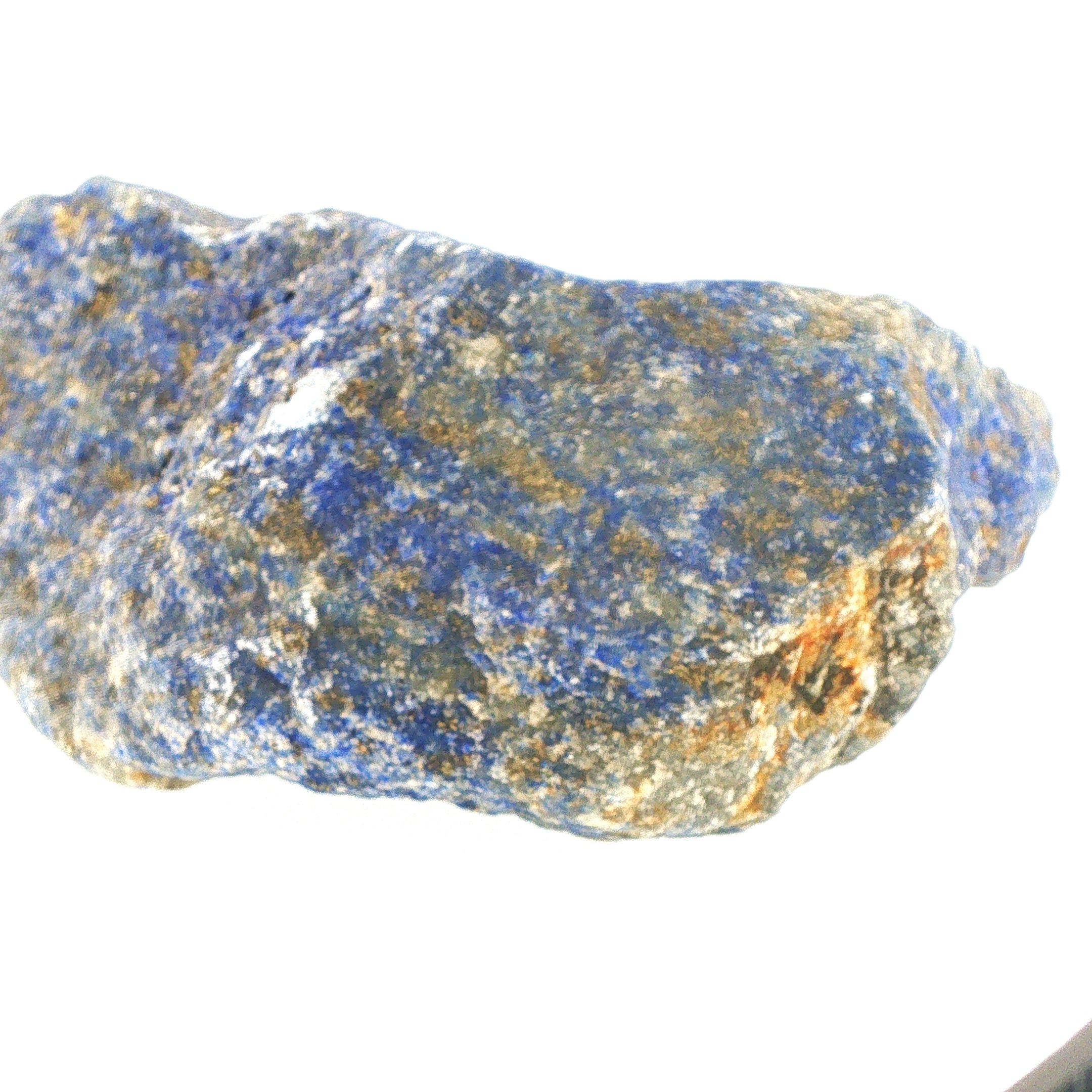 Natural Rough Lapiz Lazuli and Gold Mineral Specimen