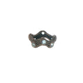 Organic Textured Blue Topaz Band Ring in Silver